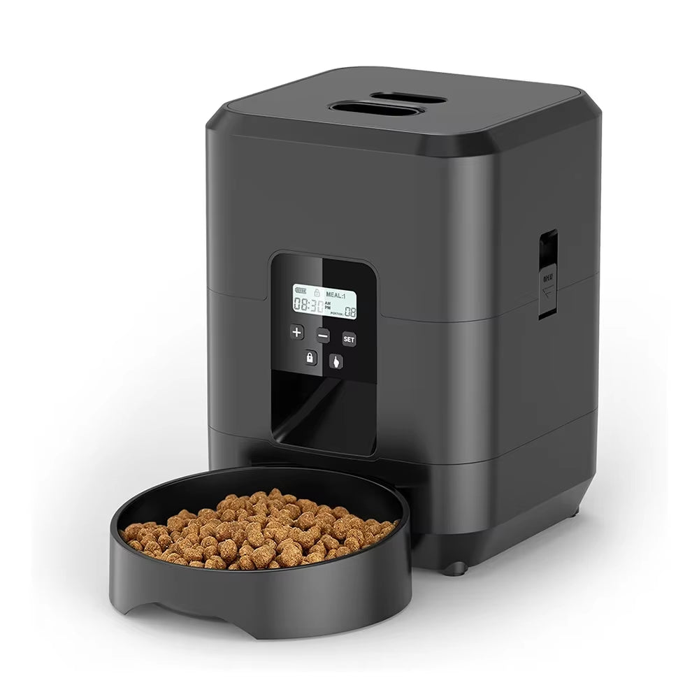 Petavista Automatic Pet Feeder Button / Wifi Version Auto Cat Food Dispenser Accessories Smart Control Pet Feeder for Cats Dog